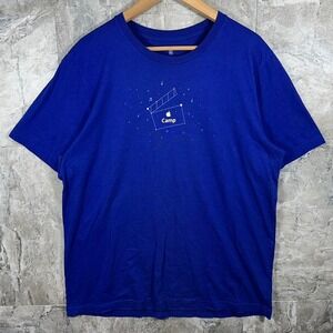 Vintage Y2K Apple Employee CAMP 'Make Movie Magic' Shirt size Men's XL Workwear
